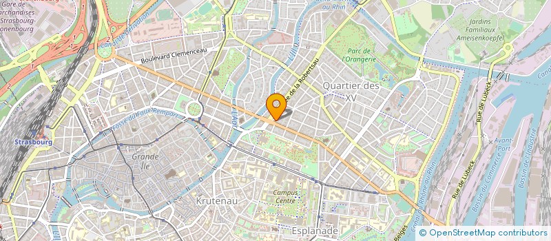 localisation de l'entreprise MONSIEUR ARNAUD NEYTON à STRASBOURG