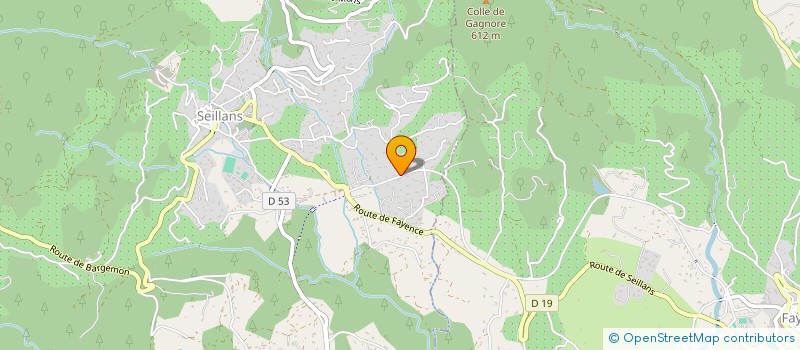 localisation de l'entreprise MONSIEUR ARNAUD NICOLAS BEAUJEU à SEILLANS