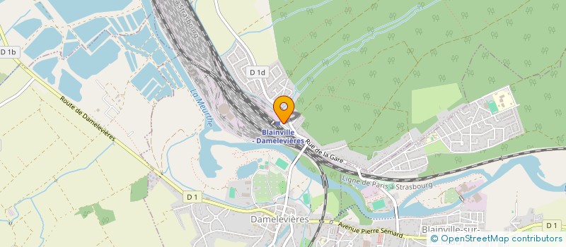 localisation de l'entreprise MONSIEUR ARNAUD NISS  MONT-SUR-MEURTHE