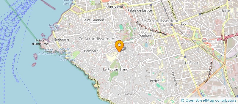 localisation de l'entreprise MONSIEUR ARNAUD ORILLON à MARSEILLE