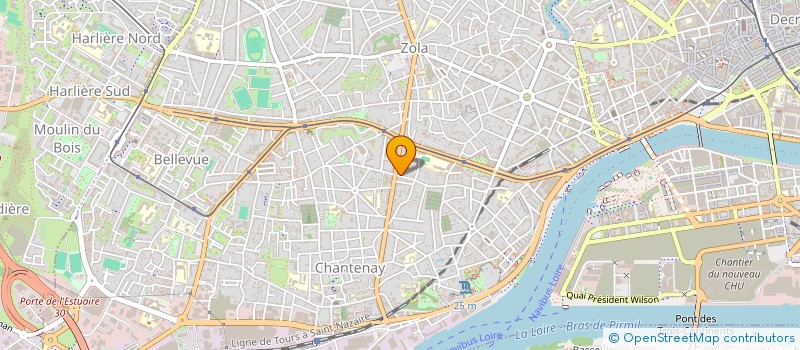 localisation de l'entreprise MONSIEUR ARNAUD ORION à NANTES