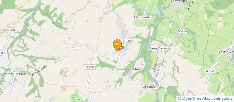 localisation de l'entreprise MONSIEUR ARNAUD ORTIZ  ARBUSIGNY