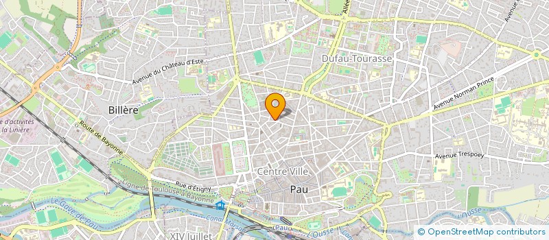 localisation de l'entreprise MONSIEUR ARNAUD ORTMANN à PAU