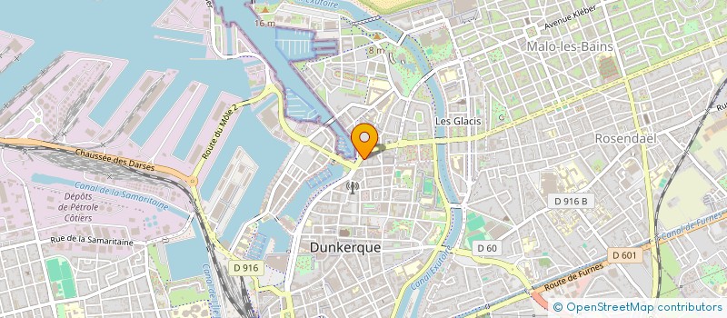 localisation de l'entreprise MONSIEUR ARNAUD OUSSET à DUNKERQUE