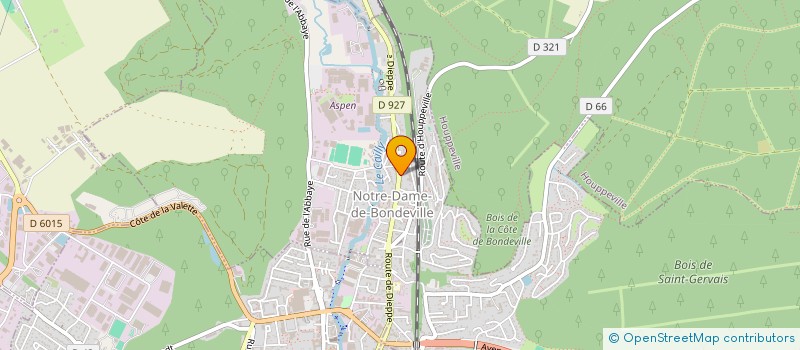 localisation de l'entreprise MONSIEUR ARNAUD OUVRY à NOTRE-DAME-DE-BONDEVILLE