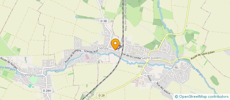 localisation de l'entreprise MONSIEUR ARNAUD PAGANT  BRETIGNY