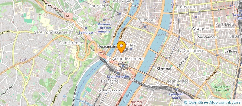 localisation de l'entreprise MONSIEUR ARNAUD PAGLIARI  LYON