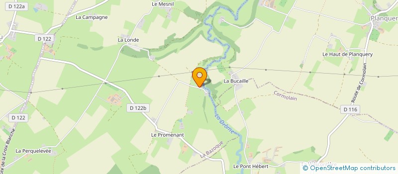 localisation de l'entreprise MONSIEUR ARNAUD PAIOLA  LA BAZOQUE