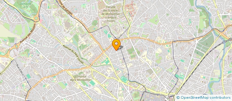 localisation de l'entreprise MONSIEUR ARNAUD PARACHE à MONTPELLIER
