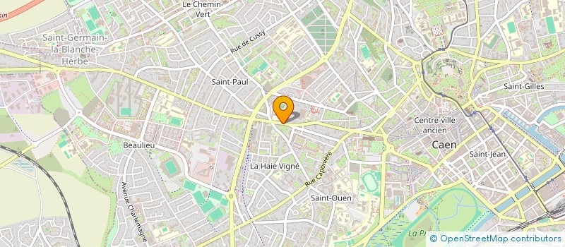 localisation de l'entreprise MONSIEUR ARNAUD PASQUET à CAEN