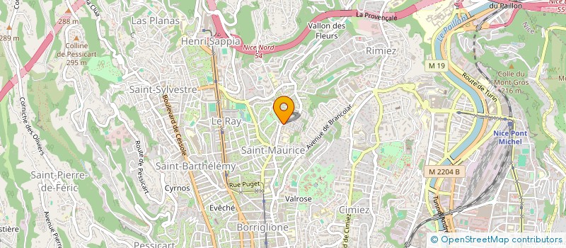 localisation de l'entreprise MONSIEUR ARNAUD PAUL à NICE