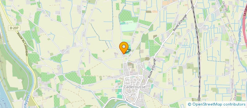 localisation de l'entreprise MONSIEUR ARNAUD PAVIER  CADEROUSSE