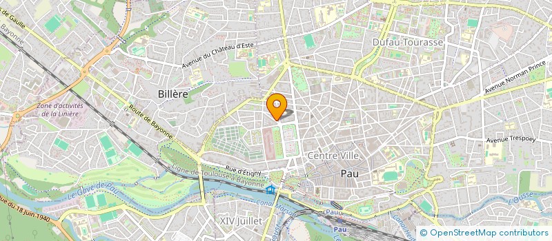 localisation de l'entreprise MONSIEUR ARNAUD PAYA à PAU