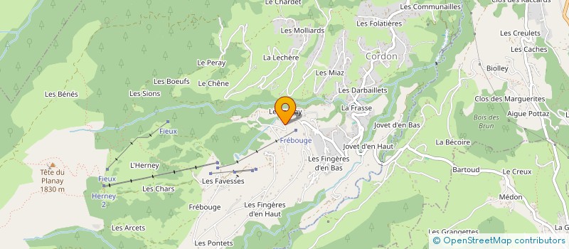 localisation de l'entreprise MONSIEUR ARNAUD PEDRETTI à SALLANCHES