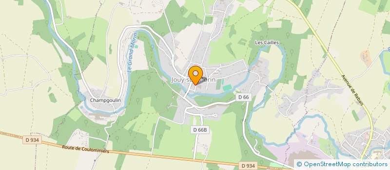 localisation de l'entreprise MONSIEUR ARNAUD PELCAT  MEILLERAY