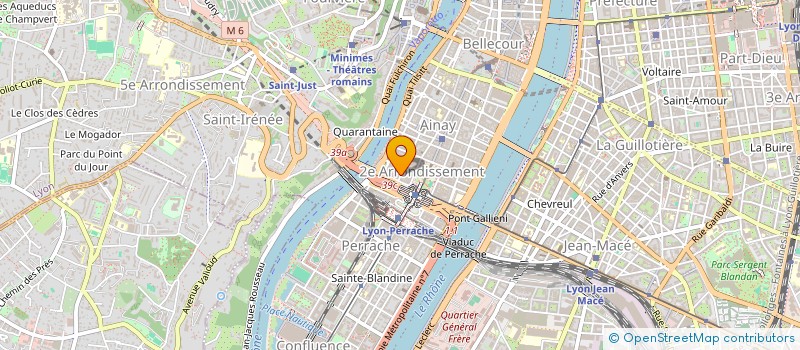 localisation de l'entreprise MONSIEUR ARNAUD PELISSIER  LYON