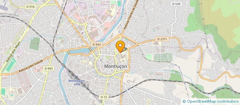 localisation de l'entreprise MONSIEUR ARNAUD PELLETIER à MONTLUCON