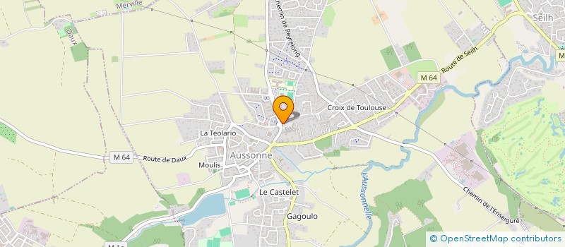 localisation de l'entreprise MONSIEUR ARNAUD PEPE SEGODO à AUSSONNE