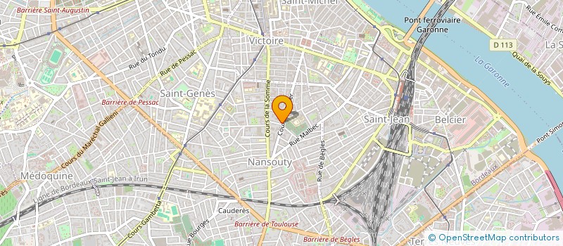 localisation de l'entreprise MONSIEUR ARNAUD PERAT  BORDEAUX