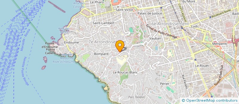 localisation de l'entreprise MONSIEUR ARNAUD PERCHE à MARSEILLE