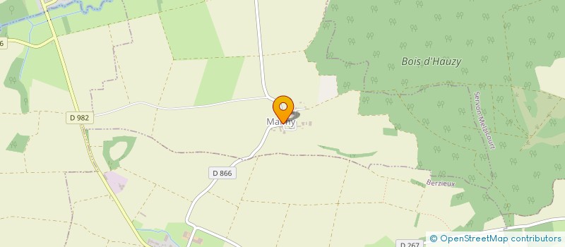 localisation de l'entreprise MONSIEUR ARNAUD PERCHERON  MALMY