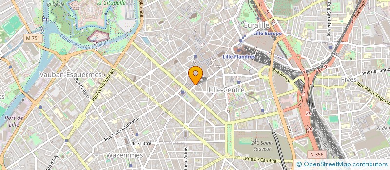 localisation de l'entreprise MONSIEUR ARNAUD PEREIRA à LILLE
