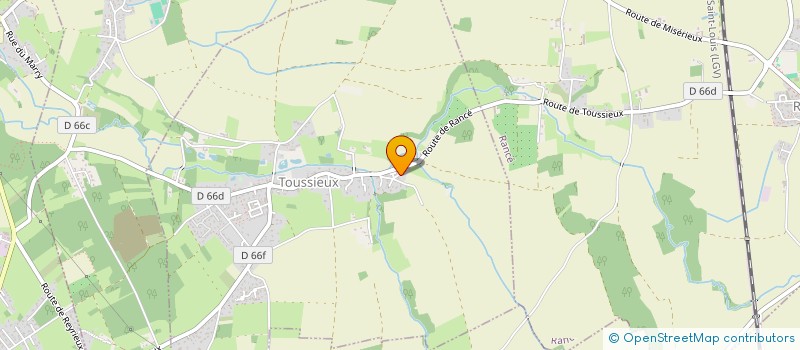 localisation de l'entreprise MONSIEUR ARNAUD PERILLI  TOUSSIEUX