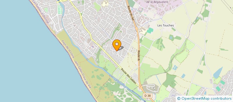 localisation de l'entreprise MONSIEUR ARNAUD PERNIN à SAINT-GILLES-CROIX-DE-VIE