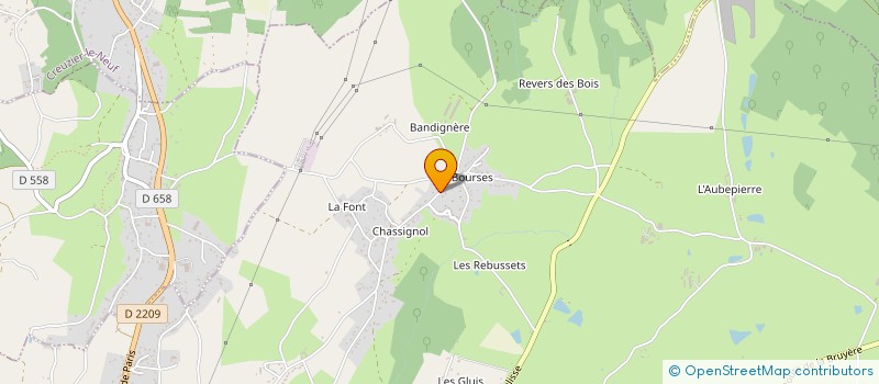 localisation de l'entreprise MONSIEUR ARNAUD PERRET à CUSSET
