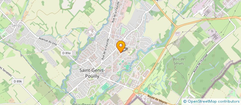 localisation de l'entreprise MONSIEUR ARNAUD PERRIN à SAINT-GENIS-POUILLY