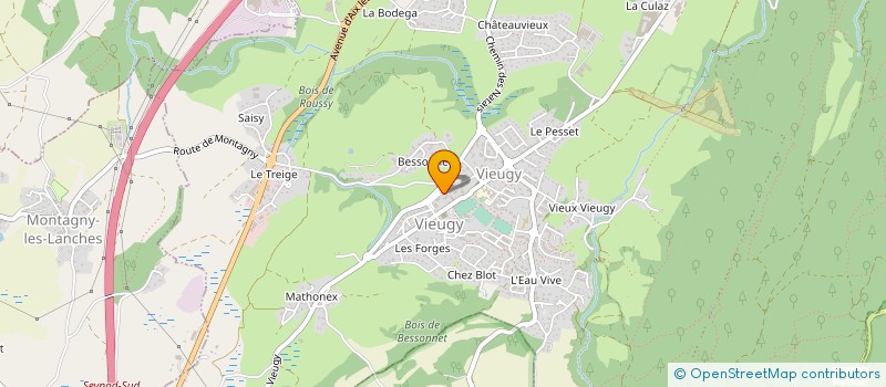 localisation de l'entreprise MONSIEUR ARNAUD PERRISSOUD  ALBY-SUR-CHERAN