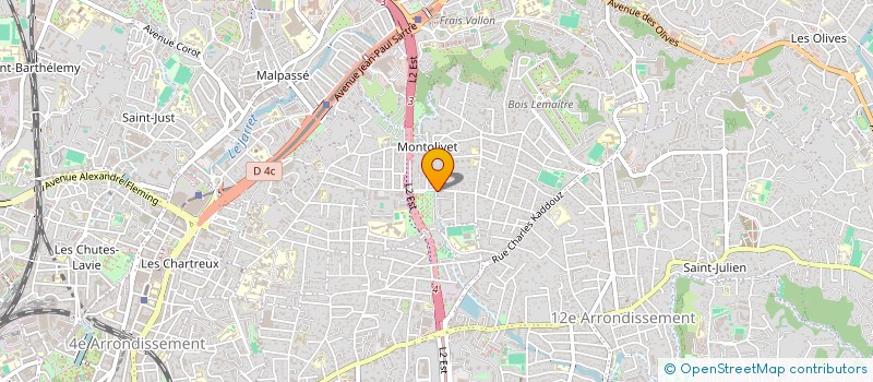 localisation de l'entreprise MONSIEUR ARNAUD PERSILLON à MARSEILLE