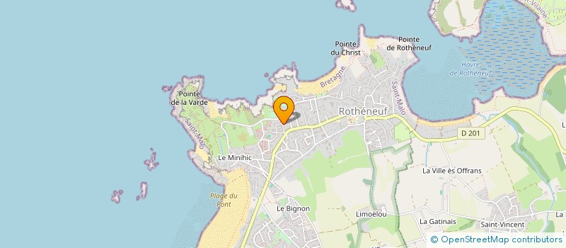 localisation de l'entreprise MONSIEUR ARNAUD PERSON  SAINT-MALO