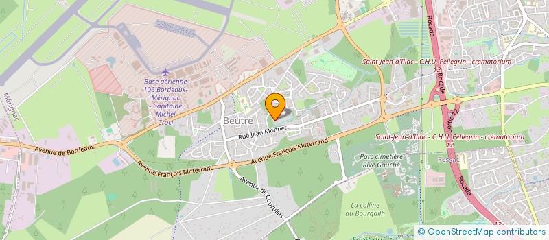 localisation de l'entreprise MONSIEUR ARNAUD PERSONNE  MERIGNAC