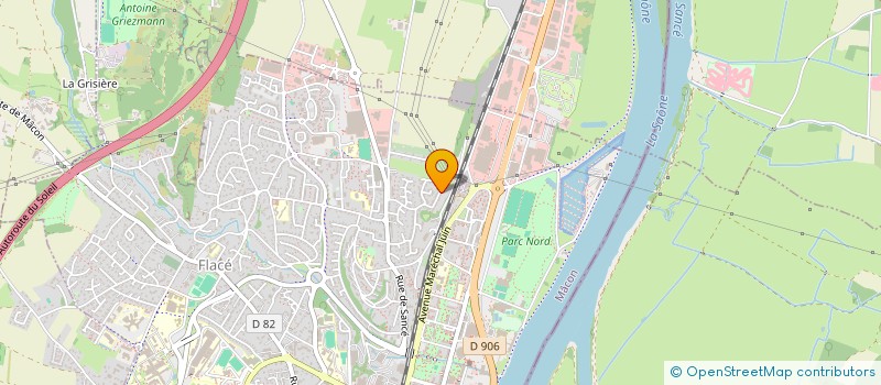 localisation de l'entreprise MONSIEUR ARNAUD PESLIN à MACON