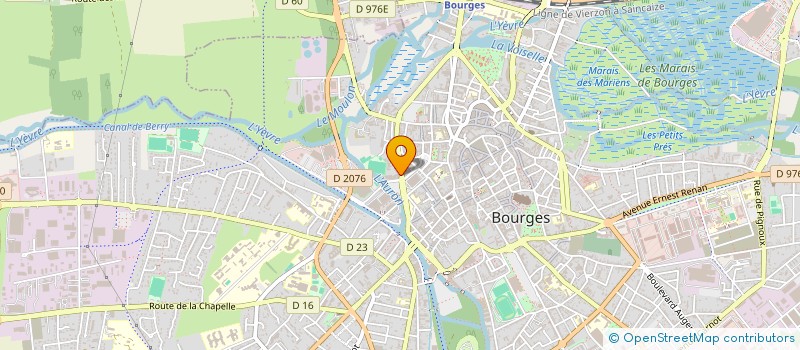 localisation de l'entreprise MONSIEUR ARNAUD PETIT à BOURGES