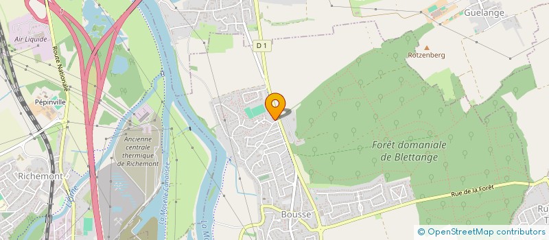 localisation de l'entreprise MONSIEUR ARNAUD PETITJEAN  BOUSSE