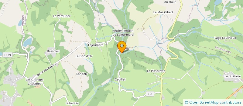localisation de l'entreprise MONSIEUR ARNAUD PEUCH à EYBOULEUF