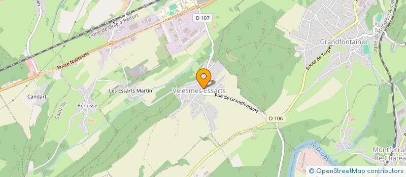 localisation de l'entreprise MONSIEUR ARNAUD PEYRE  EVANS