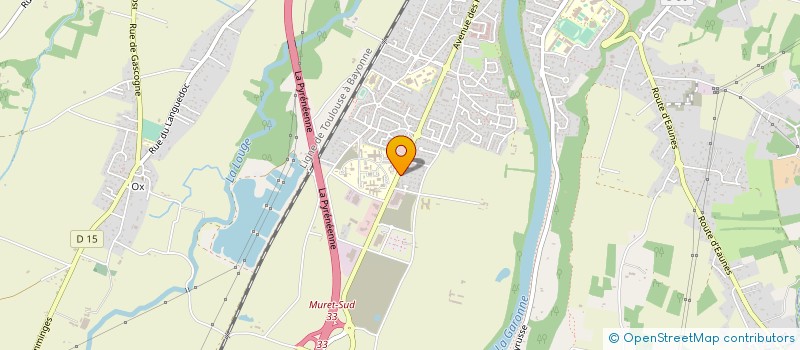 localisation de l'entreprise MONSIEUR ARNAUD PHALIP  MURET