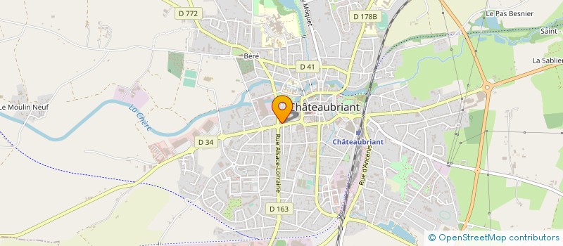 localisation de l'entreprise MONSIEUR ARNAUD PHILIPPEAU à CHATEAUBRIANT