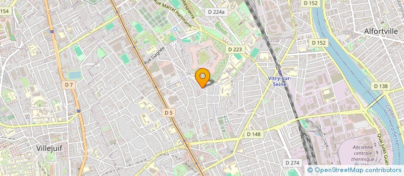 localisation de l'entreprise MONSIEUR ARNAUD PHOMMASONE à VITRY SUR SEINE