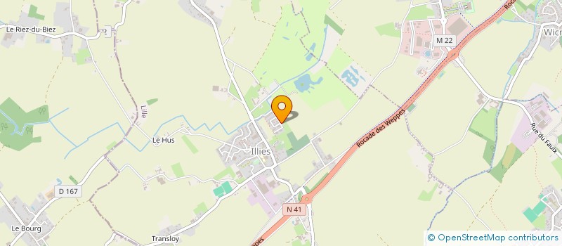 localisation de l'entreprise MONSIEUR ARNAUD PIAT  ILLIES