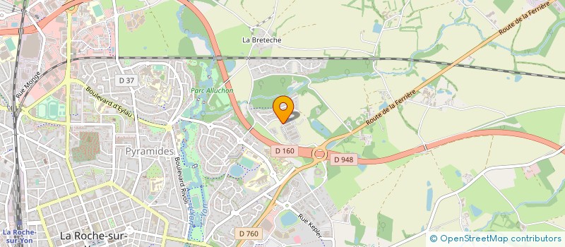 localisation de l'entreprise MONSIEUR ARNAUD PIERRE à LA ROCHE-SUR-YON