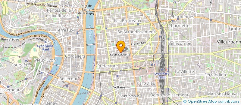localisation de l'entreprise MONSIEUR ARNAUD PIERRE à LYON