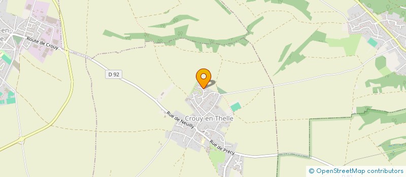 localisation de l'entreprise MONSIEUR ARNAUD-PIERRE MAUCLER  CROUY-EN-THELLE