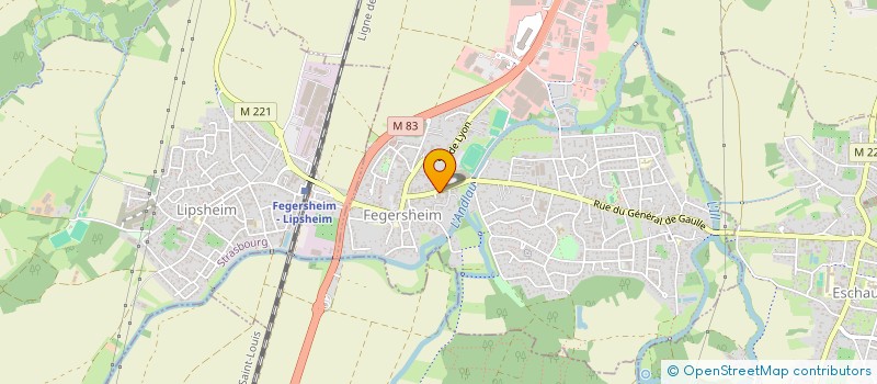 localisation de l'entreprise MONSIEUR ARNAUD PIERRON  FEGERSHEIM