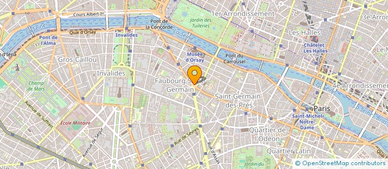 localisation de l'entreprise MONSIEUR ARNAUD PINCE  PARIS