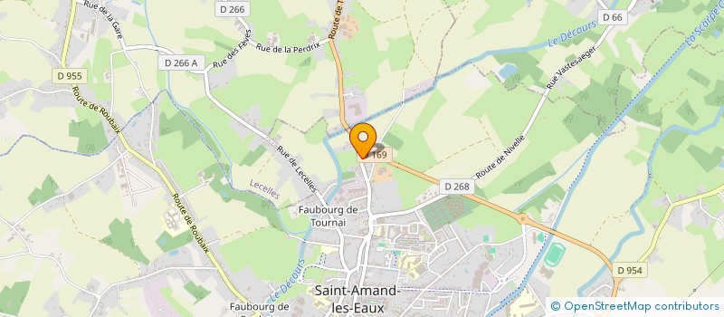 localisation de l'entreprise MONSIEUR ARNAUD PINOY à SAINT-AMAND-LES-EAUX