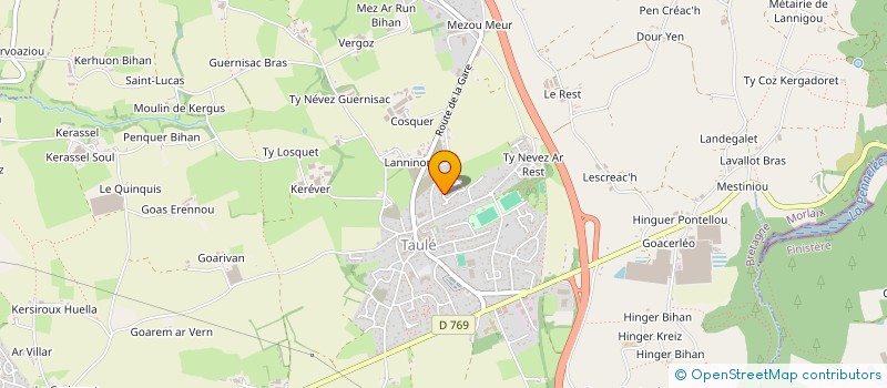 localisation de l'entreprise MONSIEUR ARNAUD PIRIOU  TAULE